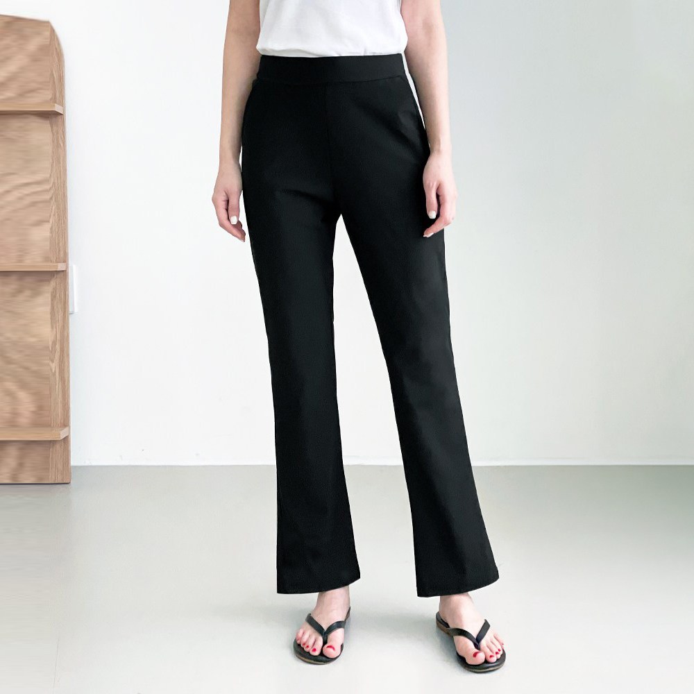 [링클프리/냉감 부츠컷] 에이플심플 여성 쿨터치 세미 부츠컷바지 스트레치 여름 팬츠 15,600원