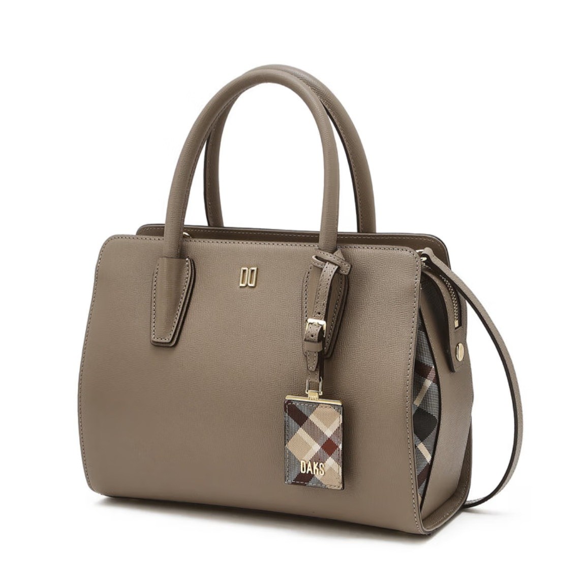 닥스>> [선물추천] 베이지체크배색 소가죽 토트백(WCBA5E734I2) 365,000원