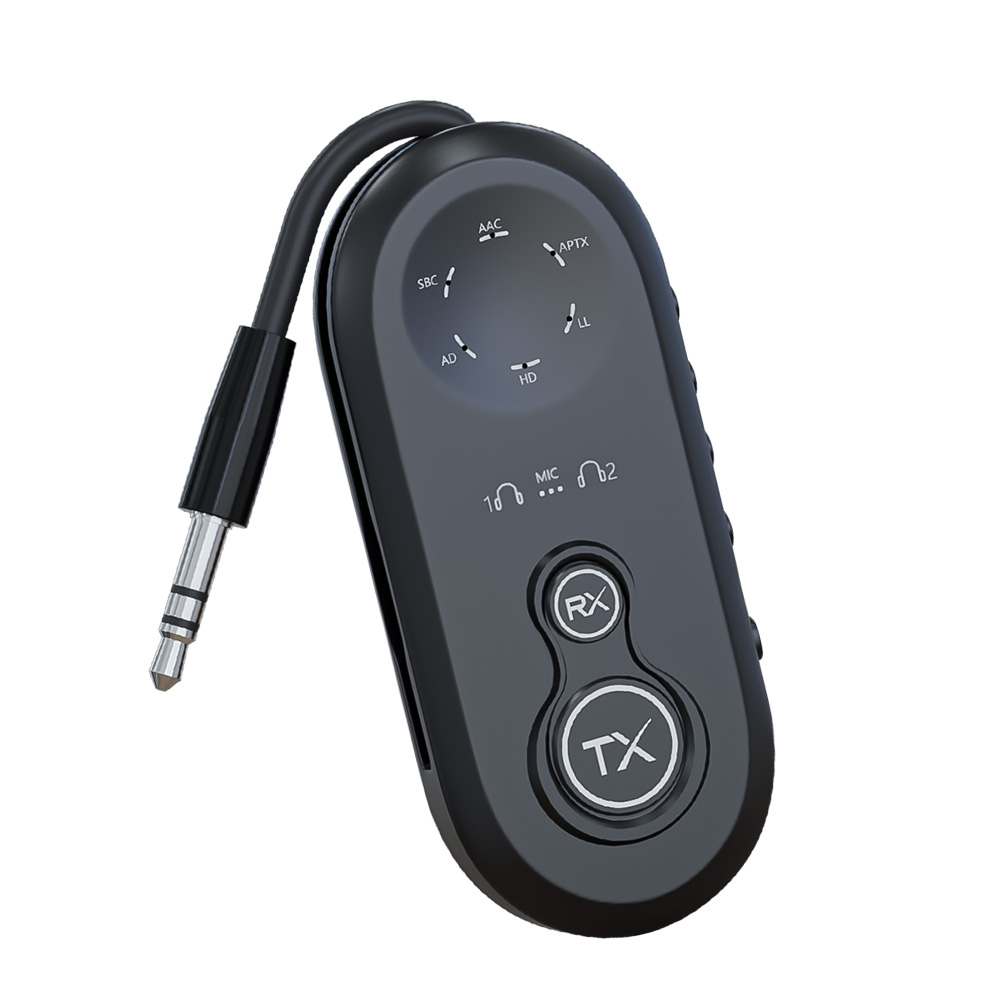 컴스 고음질 블루투스 v5.4 AUX 스테레오 무선 리시버 오디오 송수신기, [블랙], 1개, 오디오 송수신기-{JA434} 46,100원