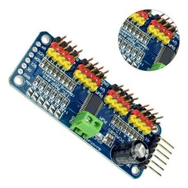 16채널 PWM서보모터 드라이버 PCA9685 아두이노 shi+0494ng 9,050원