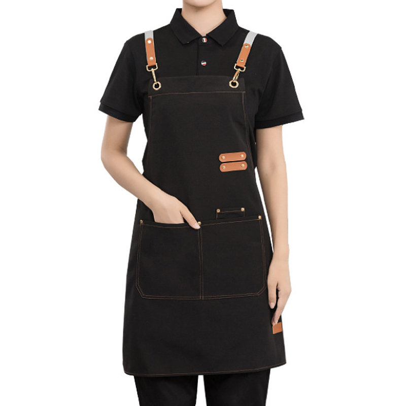 다퍼남 방수 캔버스 앞치마, 블랙, 1개 5,490원