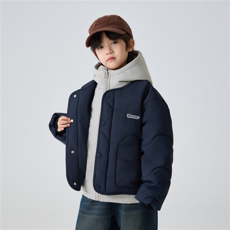 밀크봉봉 초등생 남아 레이어드 후드 점퍼(G181) 59,500원