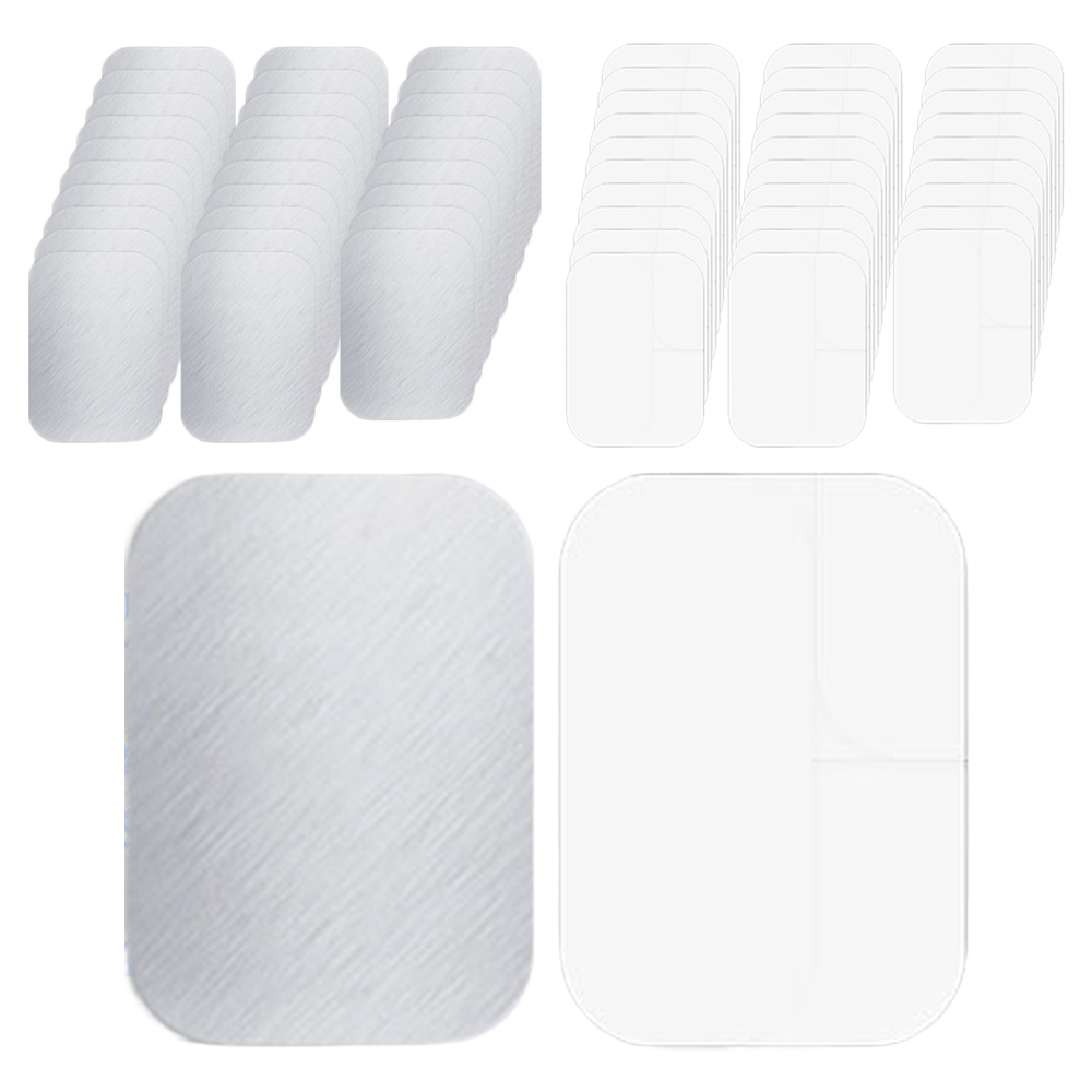 808 차량용 휴대폰 마그네틱 자석 거치대용 스틸 사각 플레이트 20p + 보호 필름 20p 세트 47,400원