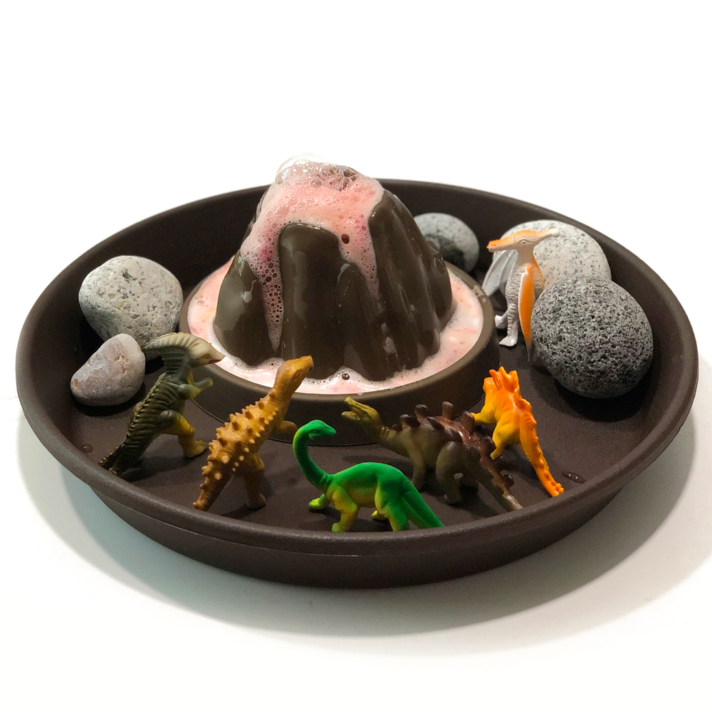 워크지 증정 풀패키지 화산실험키트 실험재료 포함 화산폭발놀이 유아 어린이 과학놀이 엄마표놀이 집콕놀이 공룡 스몰월드 15,800원