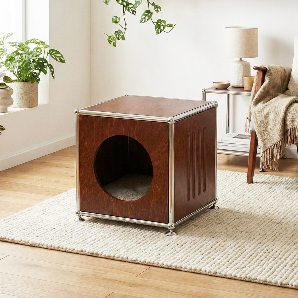 에프룸 미드센츄리 타공 공간박스 모듈협탁 큐브선반 모듈선반 159,000원