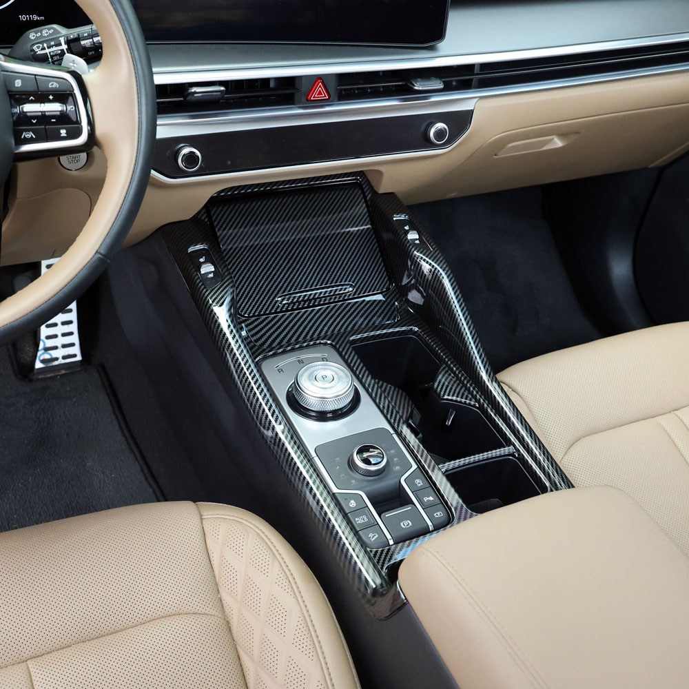 영카클럽 더뉴 쏘렌토 MQ4 페이스리프트 호환 기어패널 수전사 카본 몰딩 커버 48,000원