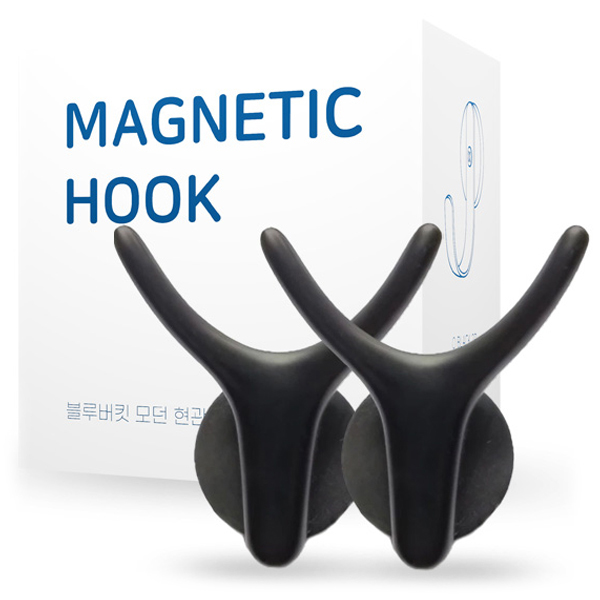 블루버킷 모던 현관 자석 고리 호른 후크 18,880원