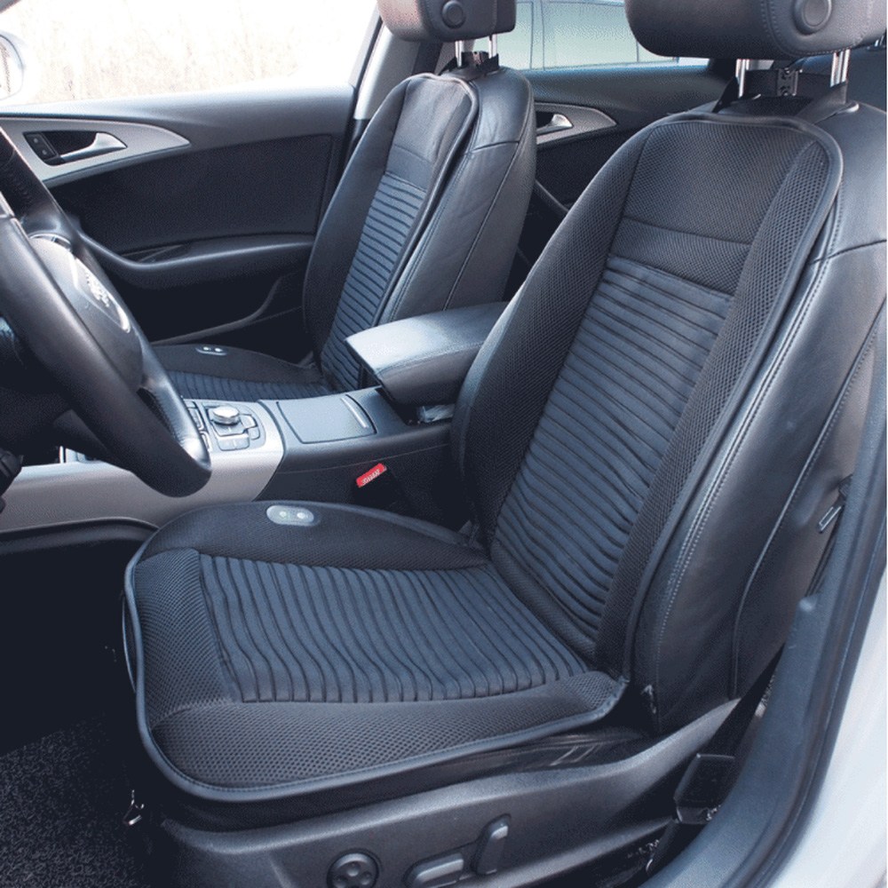 더쎈 10팬 자동차 쿨링시트 통풍시트 차량 쿨시트 커버 모든 차종 승용차 화물차 포터 대형 버스 트럭, 12V (승용차,SUV,RV), 1개 58,000원