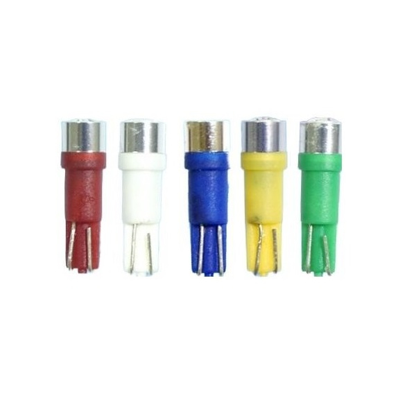 대성부품 LED T5 전구 12V 24V 1W 5T 계기판큐 메다방전구 화물차 대형트럭 좁쌀전구 번데기큐 화이트 레드 엘로우 그린 블루 에어게이지 압력게이지 고급 겸용 큐 계기판전구 백색 적색 황색 청색 녹색 5,000원