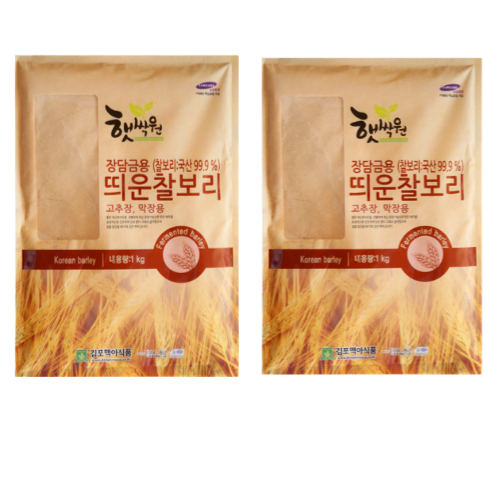 김포맥아식품 장담금용 띄운 찰보리 가루 1kg 20,500원