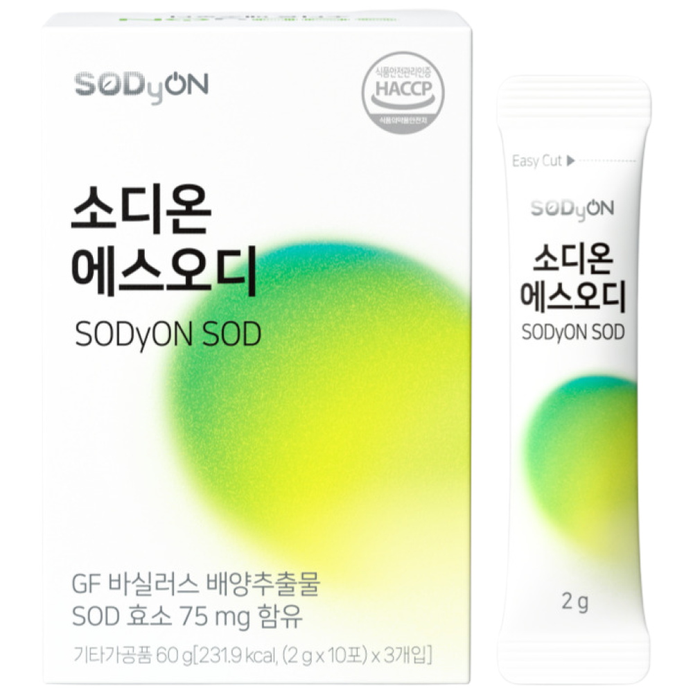 소디온 에스오디 GF 에스오디 SOD, 1박스, 60g 31,000원