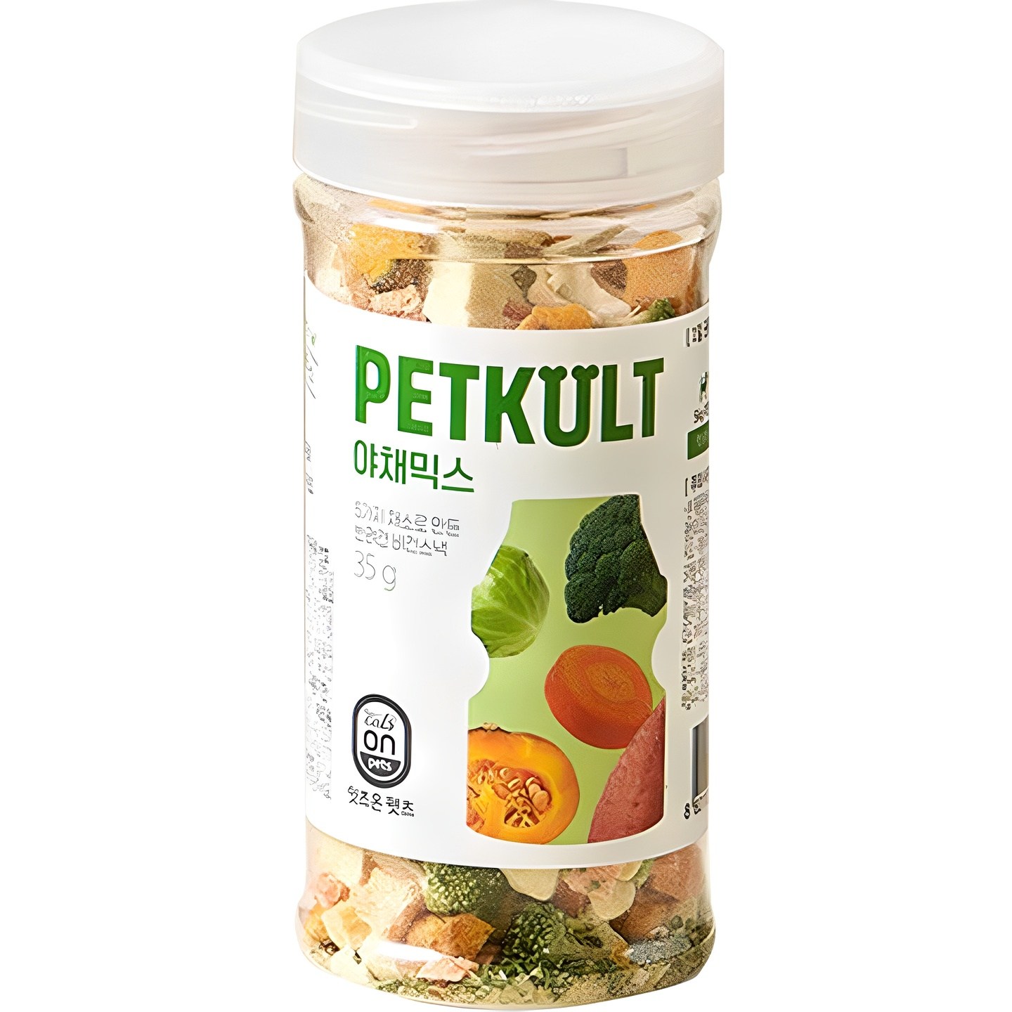 펫쿠르트 강아지 야채믹스 수제 동결건조간식, 혼합맛(고구마/단호박/당근/방울양배추/브로콜리), 35g, 1개 8,900원