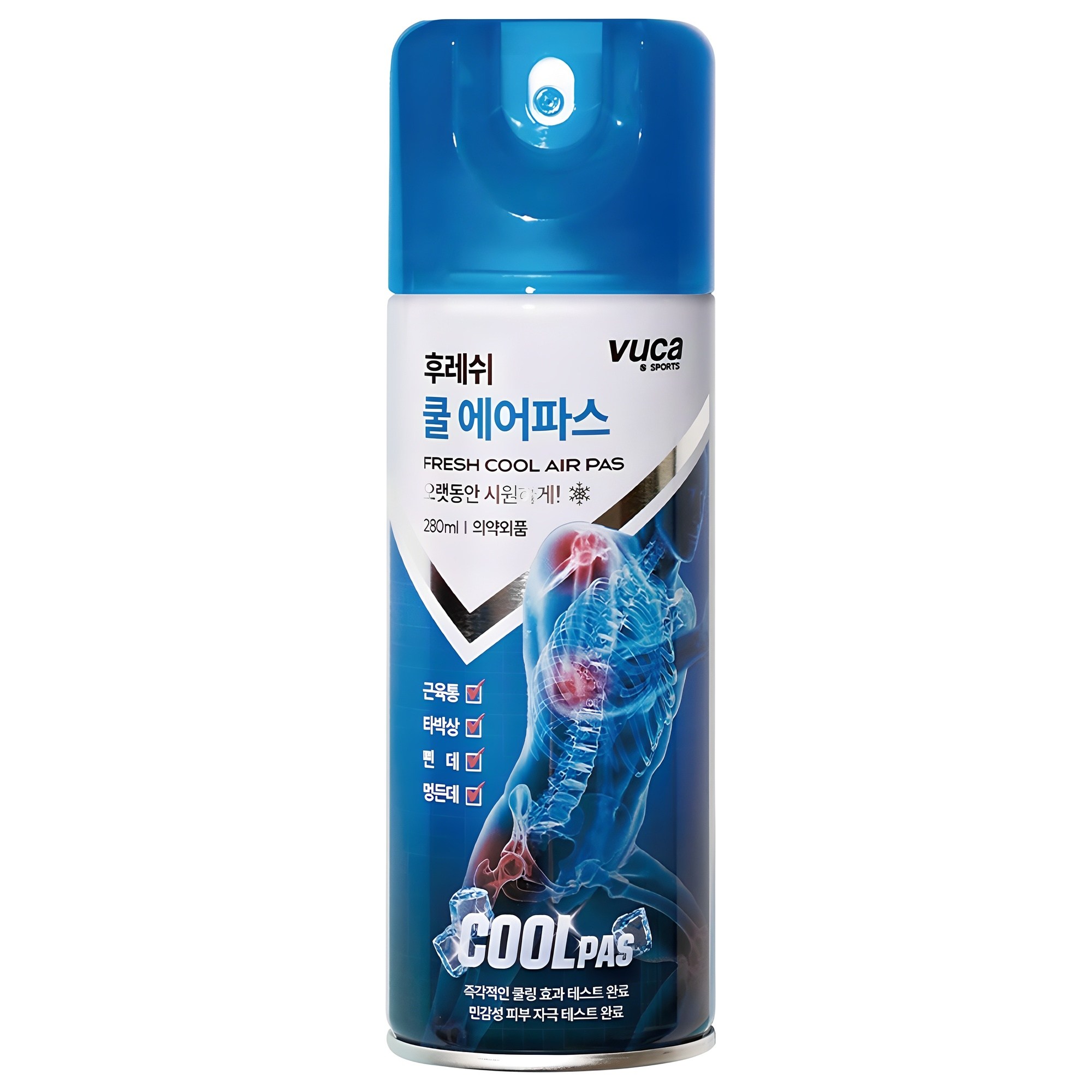 뷰카 후레쉬 쿨 에어 파스 스프레이 4,900원