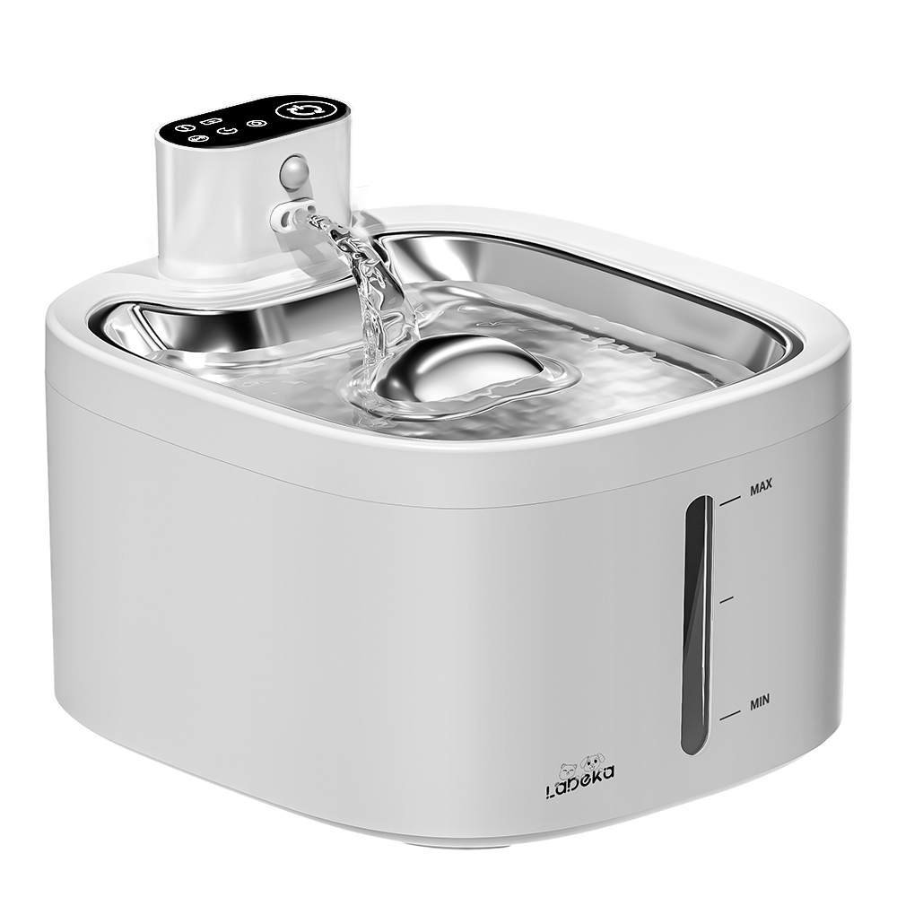 LABEKA 무선 고양이정수기 3.5리터 모션 센서 및 저소음 펌프 탑재 3가지 작동 모드, 1세트, 하얀색, CP0020B-2 35,180원
