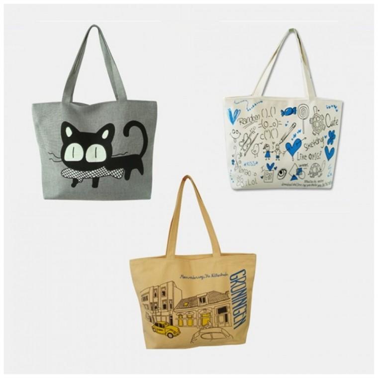 에코백[디자인캔버스에코백]캔버스가방/보조가방/숄더백/장바구니[주경] 6,160원