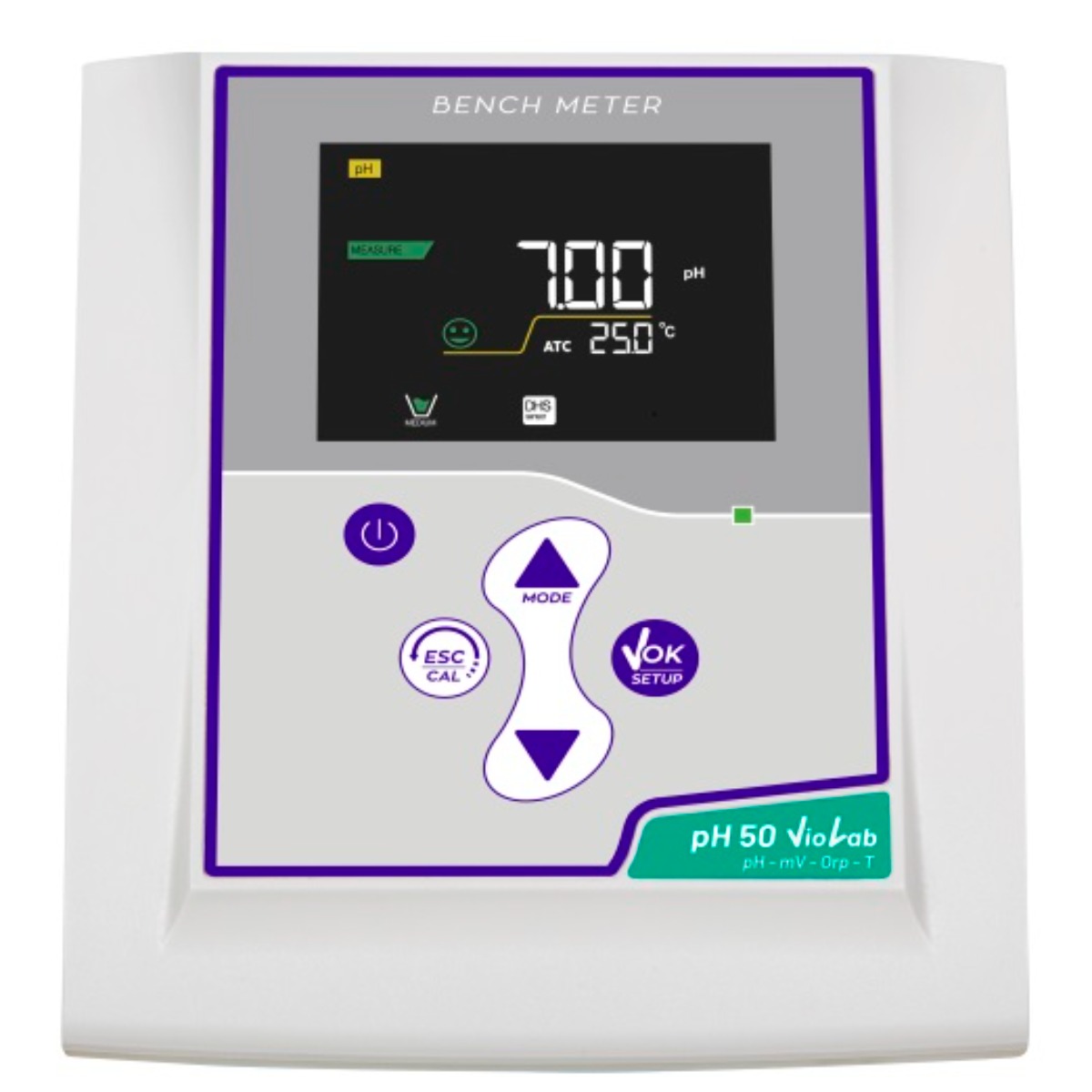 pH 50 VioLab ANA, 탁상용 pH 측정기, 아날로그 pH 센서, pH 메타(미터), 1개 783,000원