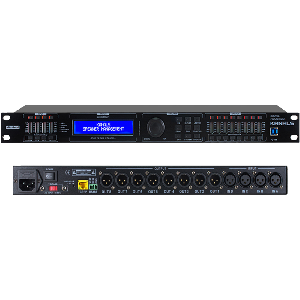 카날스 디지털 프로세서 DSP-8400 강력하고 파워풀한 사운드구현 4IN 8OUT, SM, DSP-8400 2,489,200원