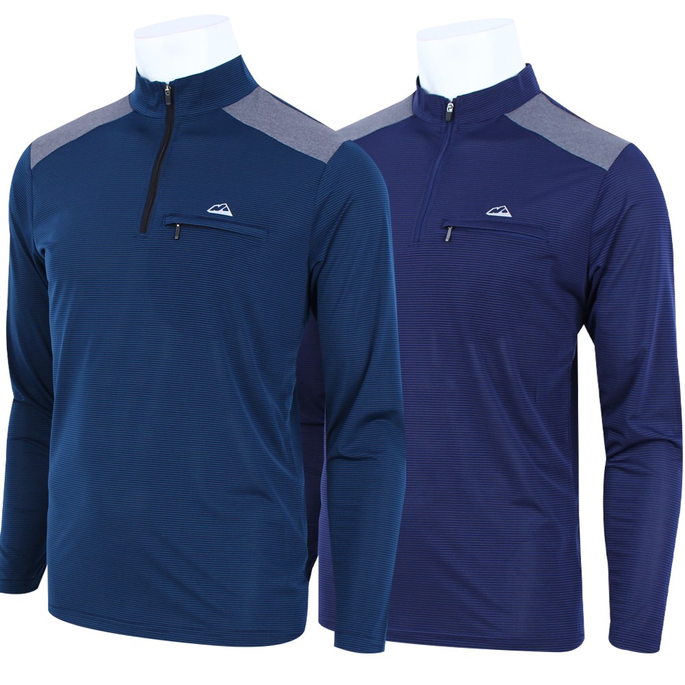 2장 [더빅보스] 여름 남성용 BB 냉감 반집업 쿨티 _ 자외선 차단 긴팔티 등산티 작업복 티셔츠  쾌적 쿨 아웃도어 B2334 19,700원