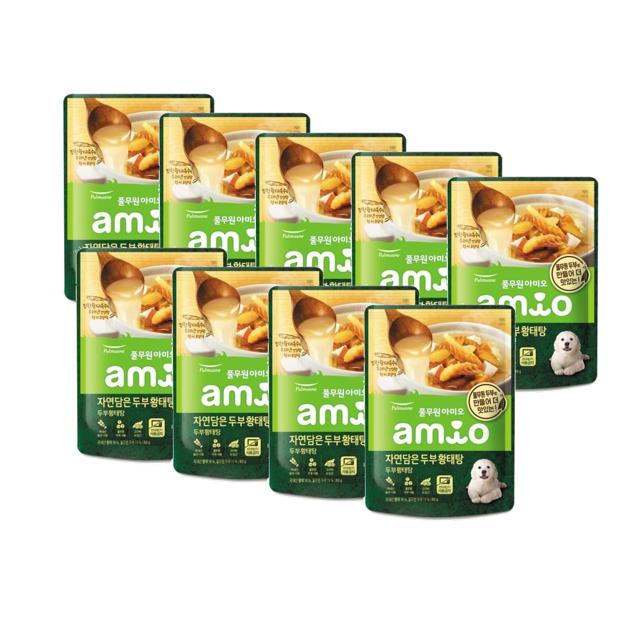 풀무원아미오 전연령 강아지 자연담은 두부황태탕 습식사료 28,500원