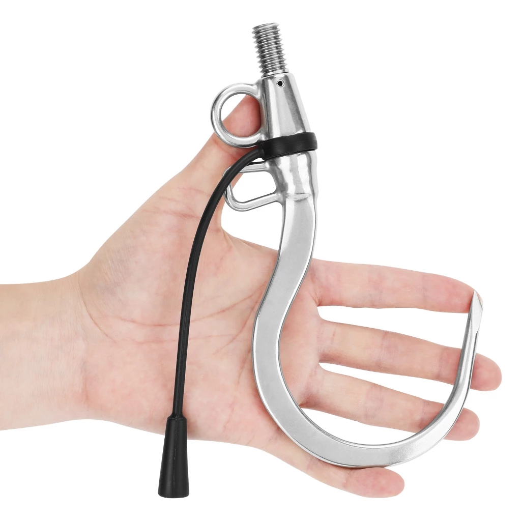 낚시갸프 갈고리 무거운 낚시 갈고리 낚시 스피어 후크 대형 물고기 후크 참치 후크 작살 1/2 인치 스레드 스테인레스 스틸 자이언트 작살 21,660원