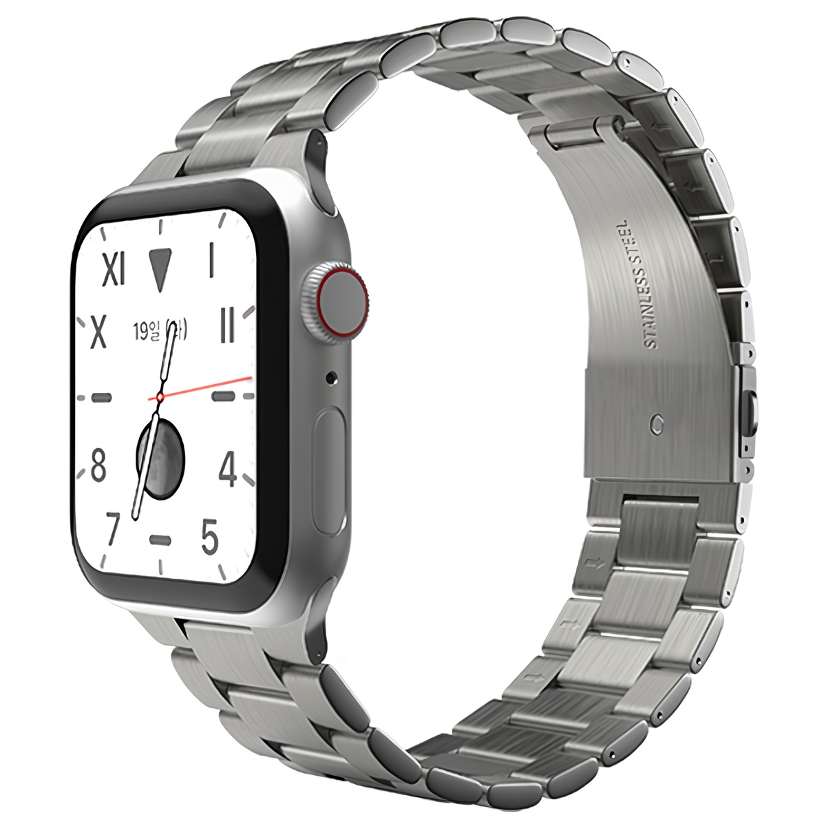 신지모루 3연 디자인 스테인리스 메탈 쥬빌레 스마트워치 밴드 스트랩 14,900원