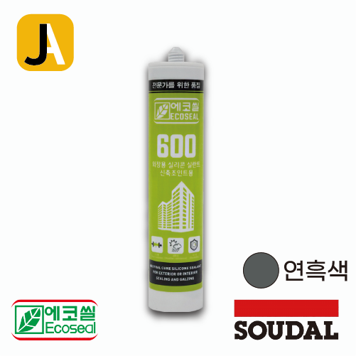 수달 동양실리콘 외장 외부용 렉산용 실리콘 연흑색 외벽보수 판넬 에코씰600 3,100원