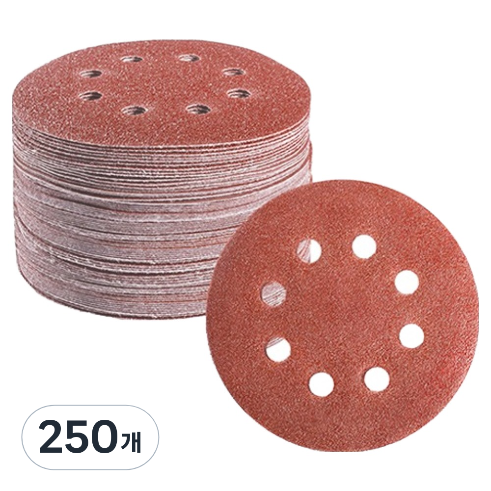 OON 원형 사포 샌딩 페이퍼 8홀 1500방 125mm 37,250원
