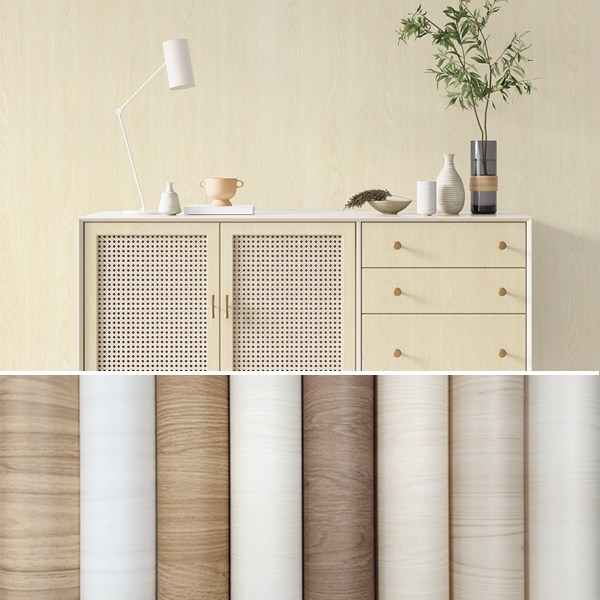 무늬목 원목 우드 인테리어 시트지 가구 책상 싱크대 현관문 방문 서랍장 두꺼운 원목시트지 펜션 사무실 모텔 셀프벽지, HWN-22366 1,450원