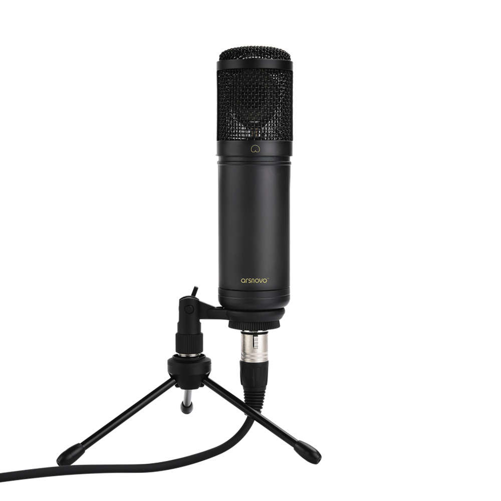 아리스노보 콘덴서 마이크 프로 XLR 오디오인터페이스 방송 유튜브 크리에이터 77,000원