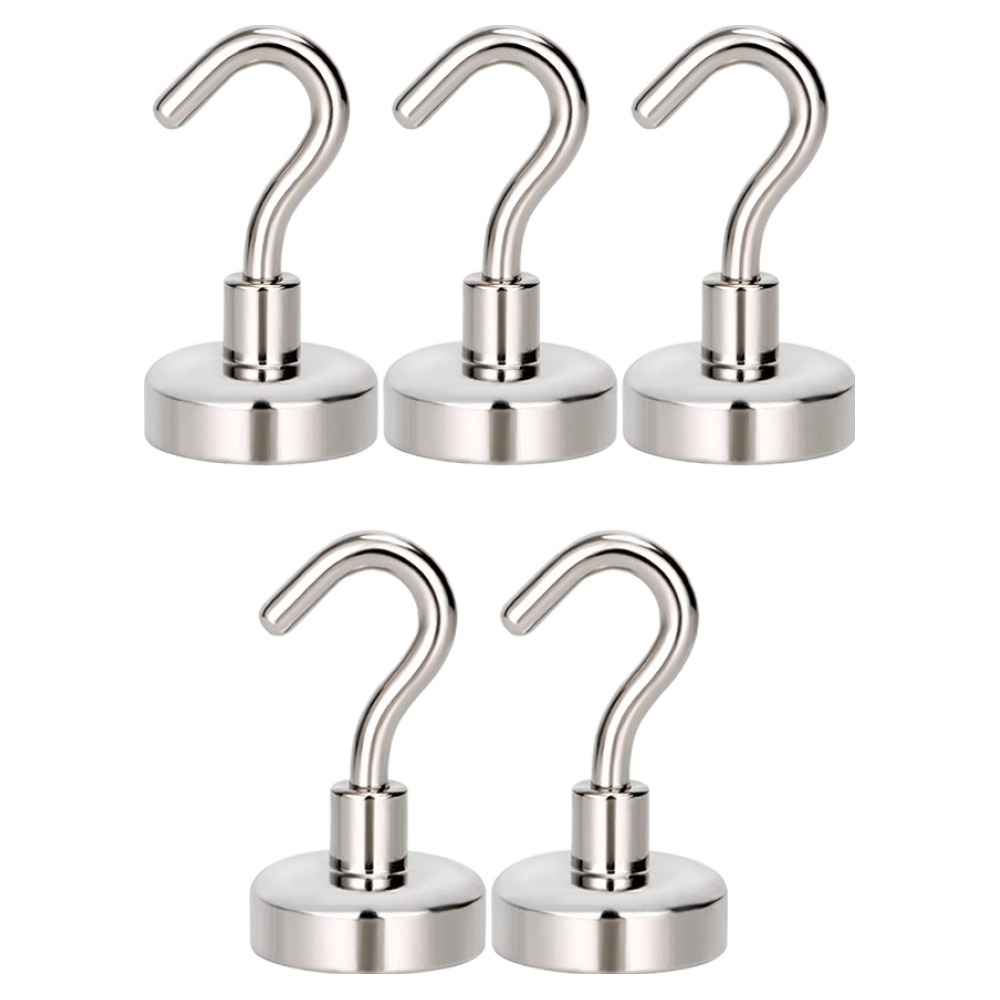 라라공방 네오디움 초강력 고리자석 후크 25mm, 단일 색상, 5개 7,960원