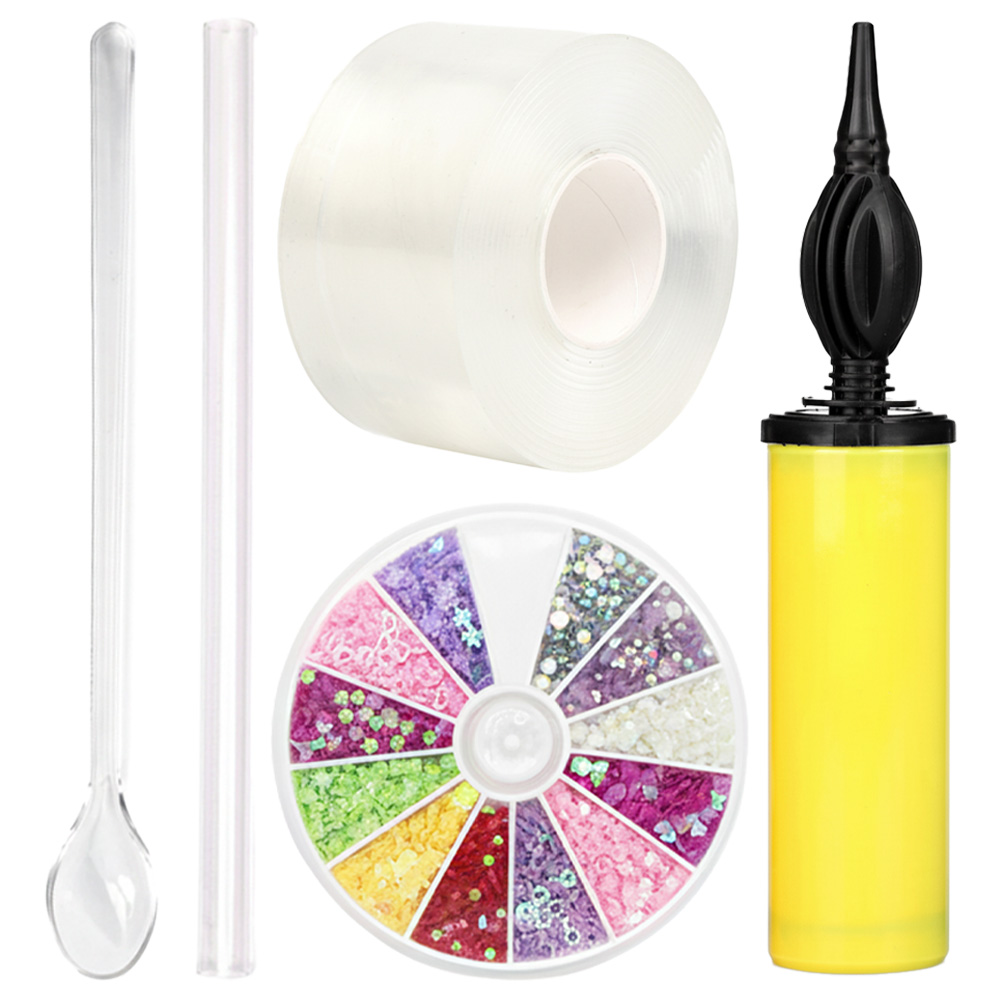 투데이리빙 5종 세트 실리콘 양면 테이프 풍선 만들기 쉽고 즐거운 투명 큐브 공 풍선펫 DIY 키트 8,800원