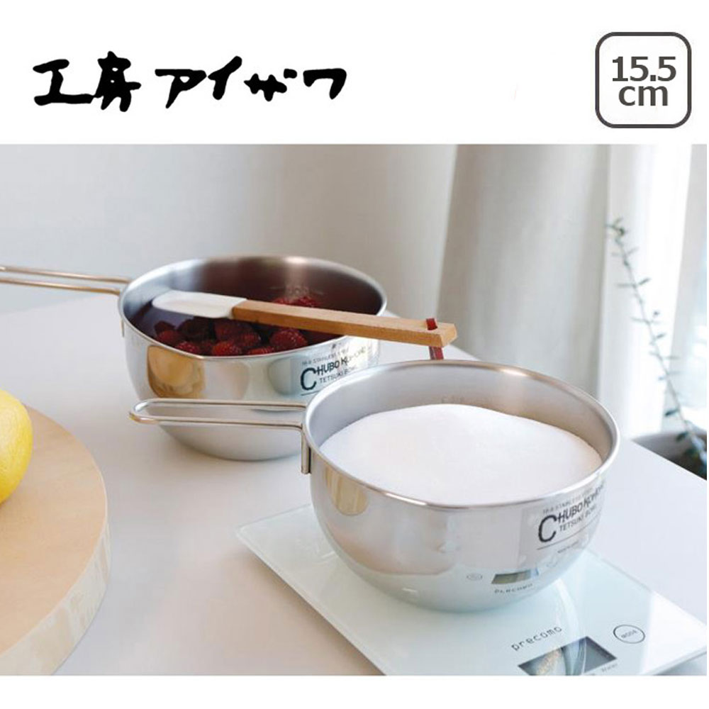 일본 아이자와공방 스텐 베이킹볼 핸들 믹싱볼 손잡이 샐러드볼 직화가능 28,500원