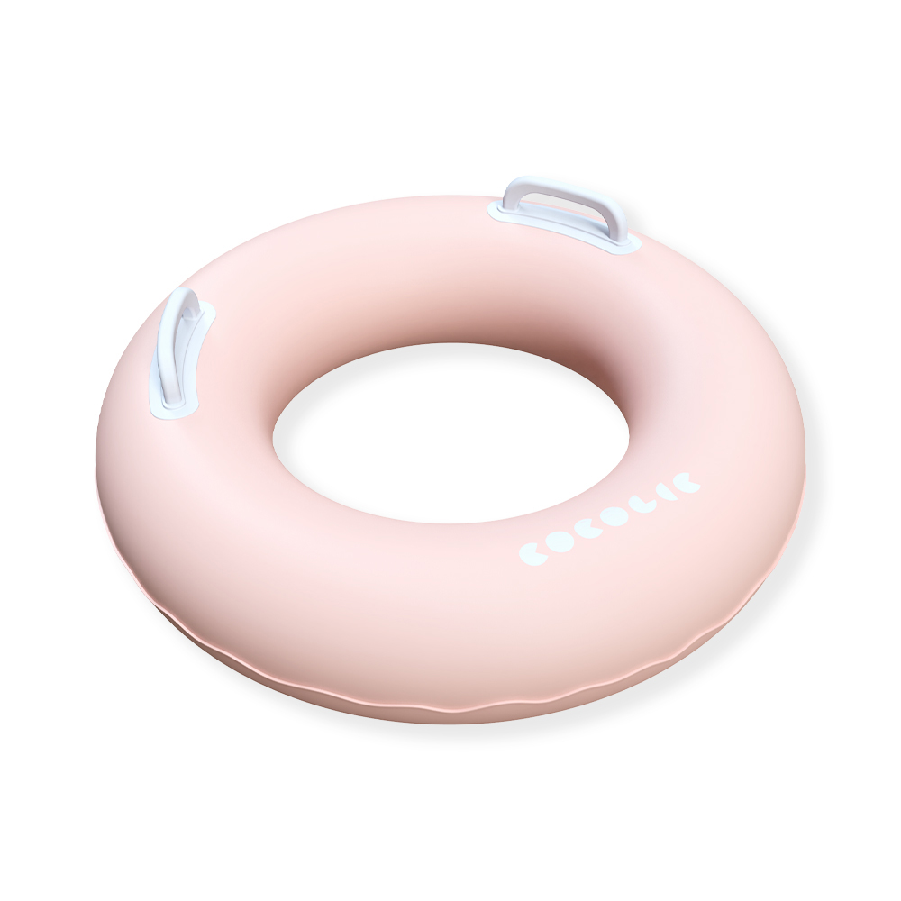 코코릭 어린이 아동용 물놀이 손잡이 원형 튜브 70cm, 핑크, 1개 20,000원