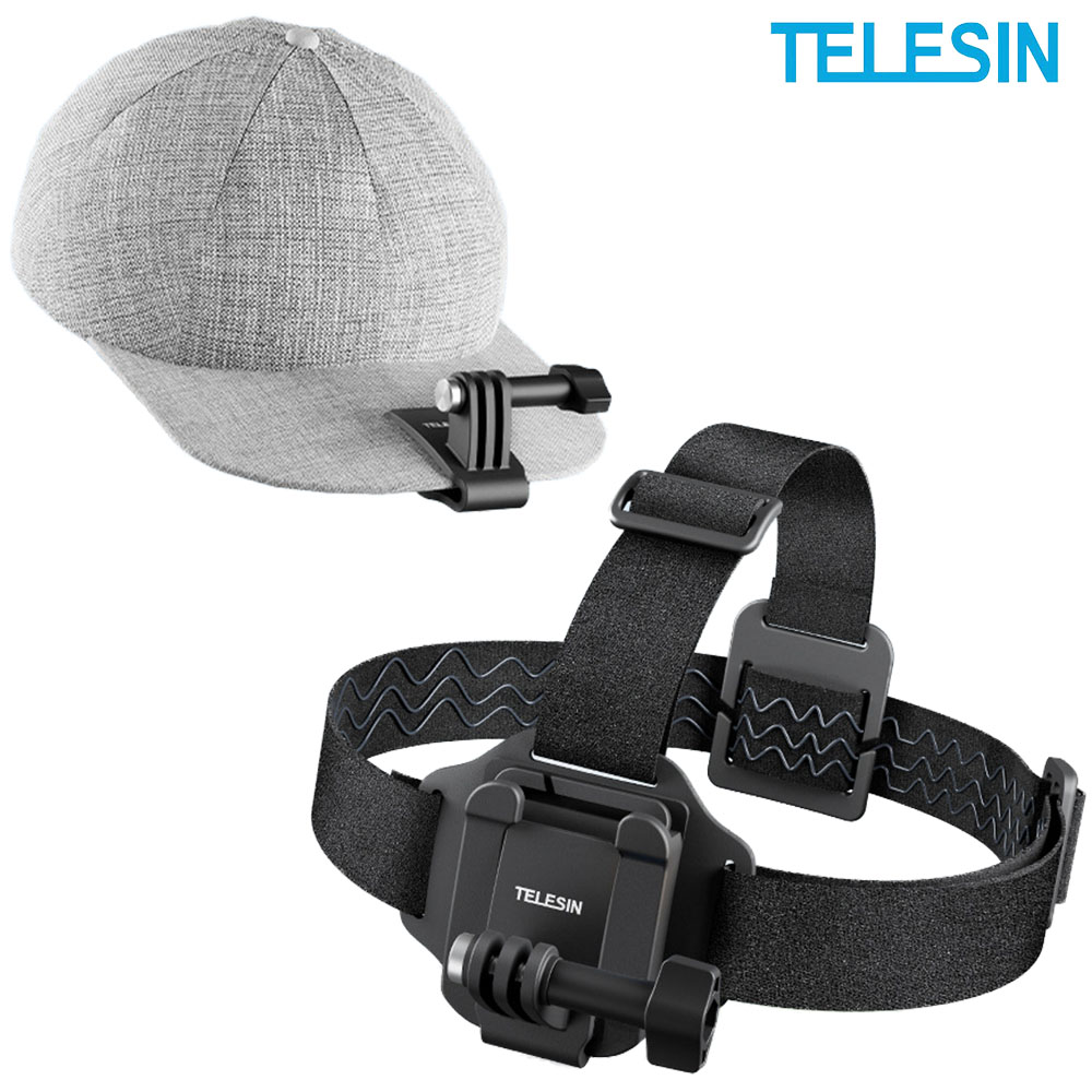 고프로 오즈모액션 헤드 스트랩 모자 캡 클립 마운트 2 in 1 타입 텔레신 15,400원