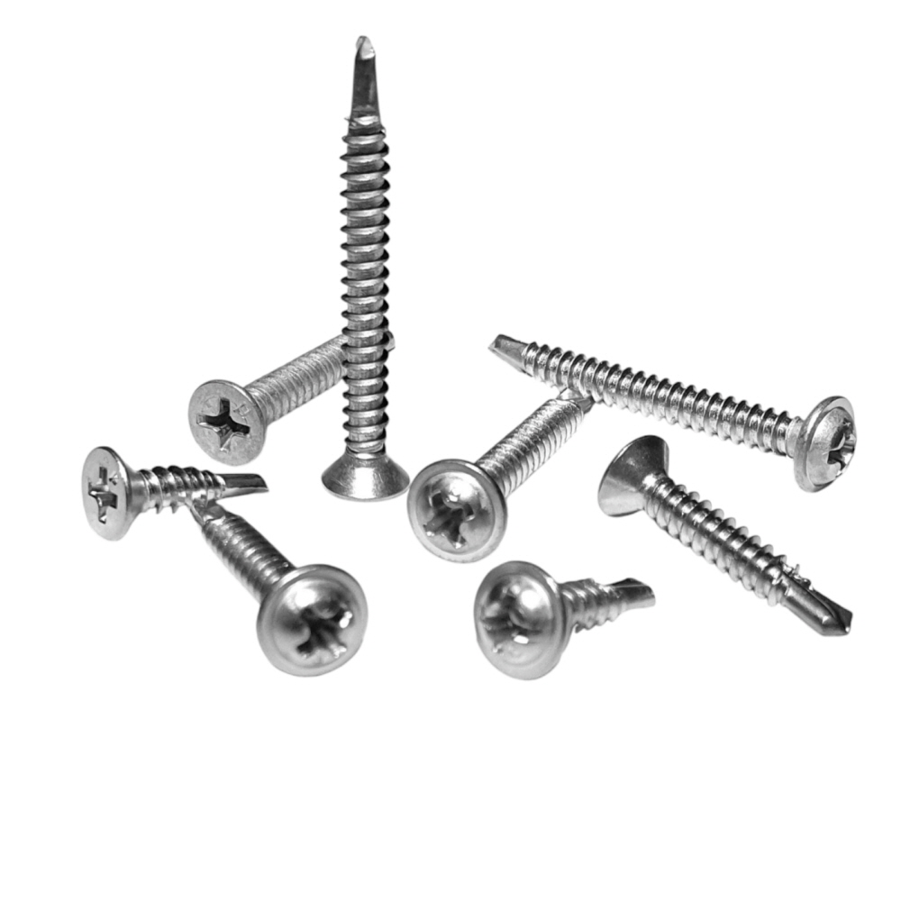 스텐직결피스세트 와셔붙이5종, 접시머리5종,석고목재용외날흑피스5종 세트구성 16~50mm 세트, 1세트 16,000원