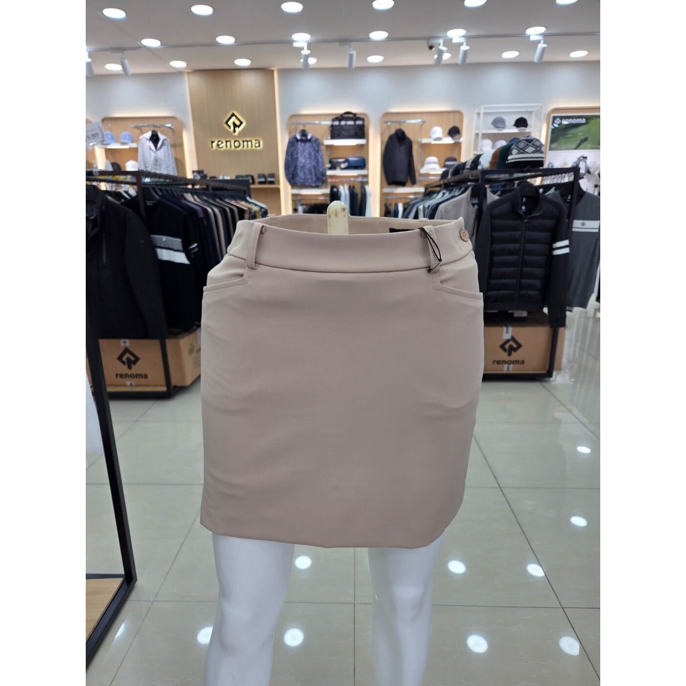 레노마 여성 오비 밴드 H라인 스커트 40,950원