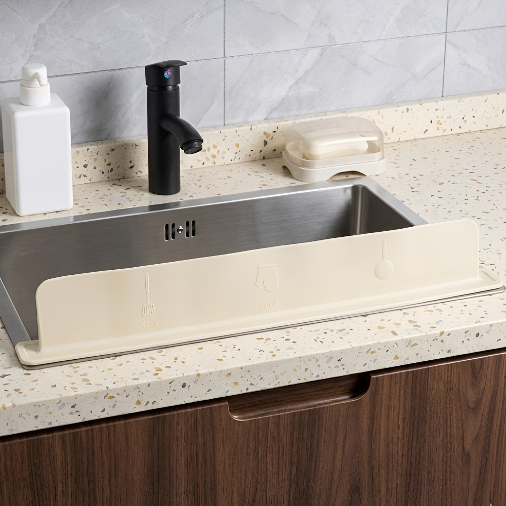 리프레소 옷젖음방지 물튐완벽차단 싱크대 물막이 2P, 1세트, 아이보리 2개 12,700원