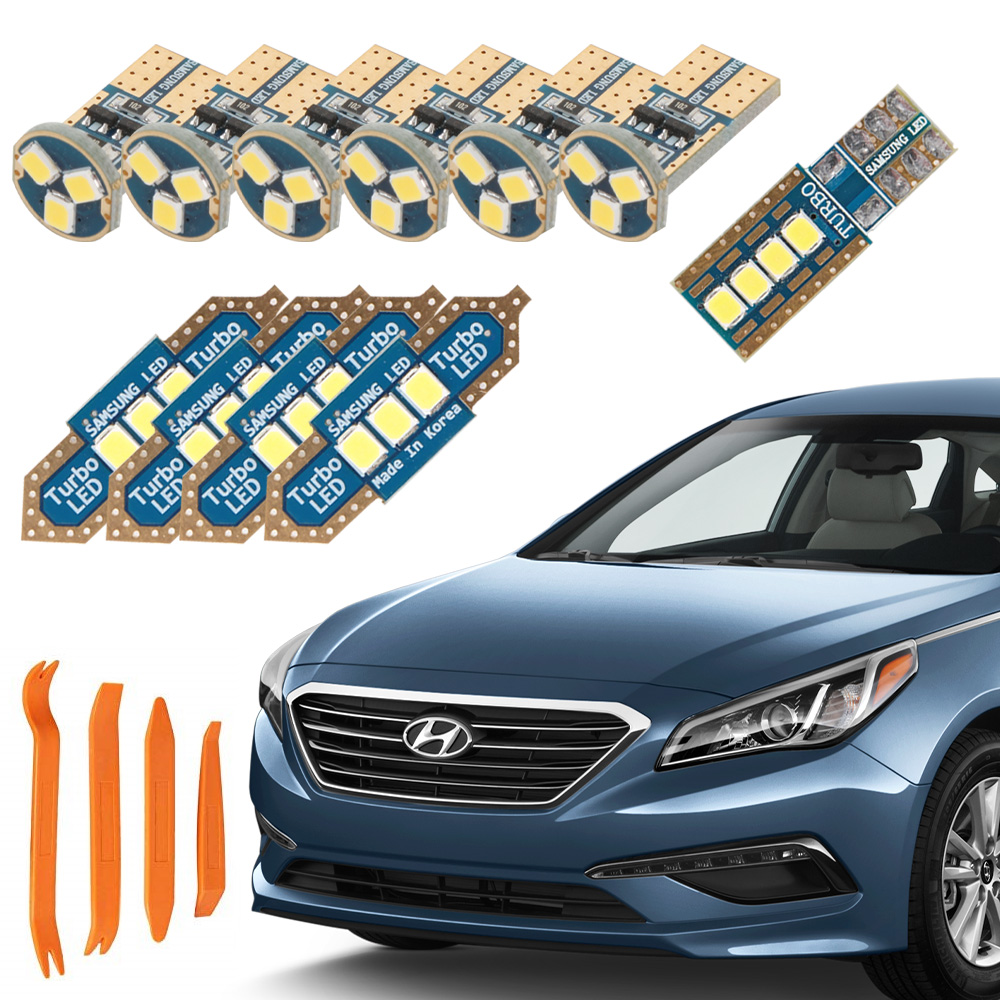 카템 차량용 루나 LED 실내등 + 리무버 풀세트, 1세트, 현대 LF쏘나타 일반형 2014년 3월~2017년 2월 21,600원