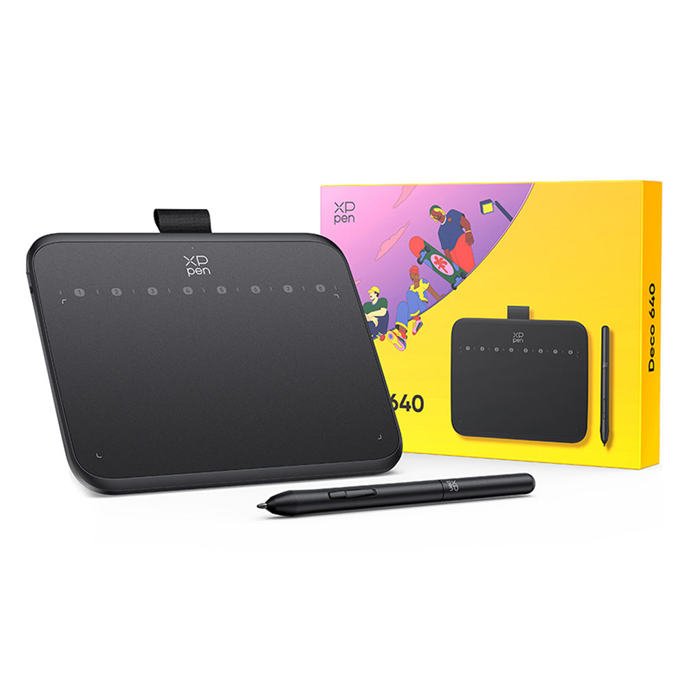 엑스피펜 Deco 640 펜타블렛, IT640-KR, 블랙 37,000원