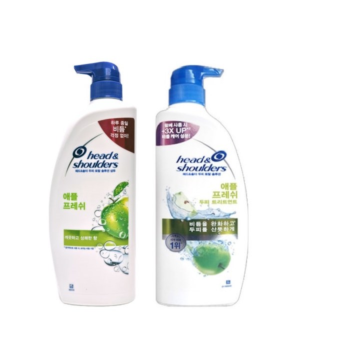 헤드앤숄더 애플 프레쉬 샴푸&두피 트리트먼트세트 23,000원