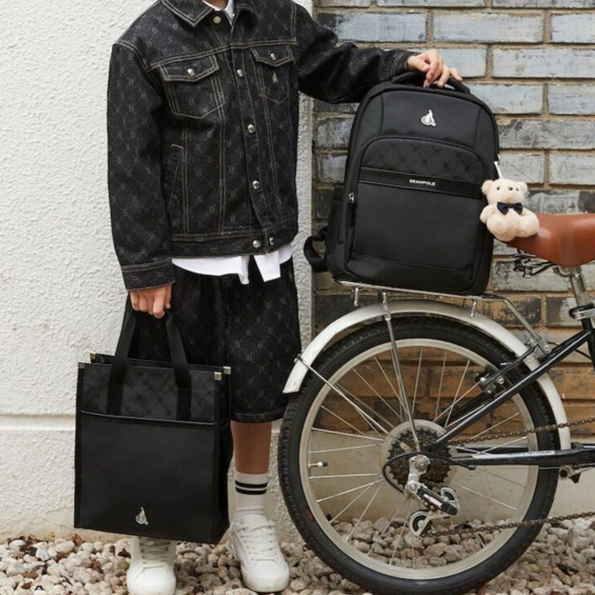 [국내백화점]  빈폴키즈 모노그램 책가방 세트 애쉬 신학기 초등학생 백팩 선물 220,080원