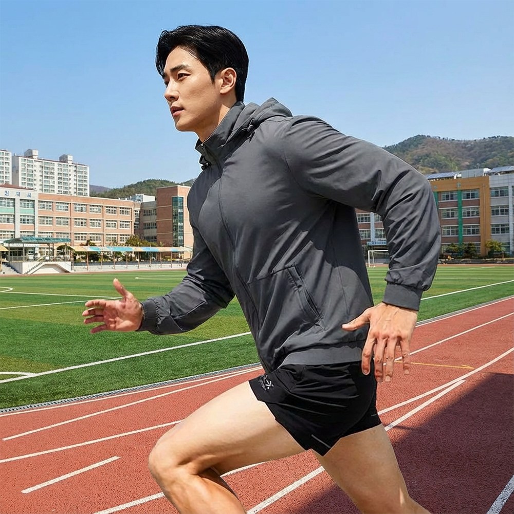 아센티 남성 쿨스판 자켓 등산복 작업복 운동복 모자 탈부착 집업 358 35,800원