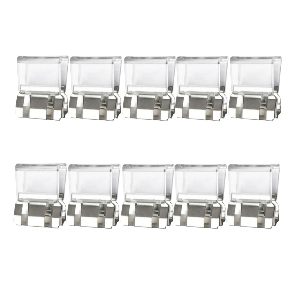 홈가드 방충망 고정 클립형 잠금장치, 투명, 10개 6,180원