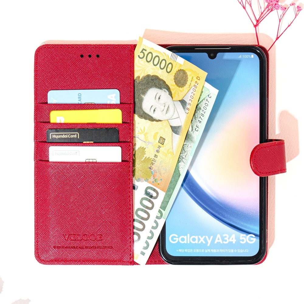 갤럭시A34 5G 가죽 카드수납 휴대폰케이스 9,800원