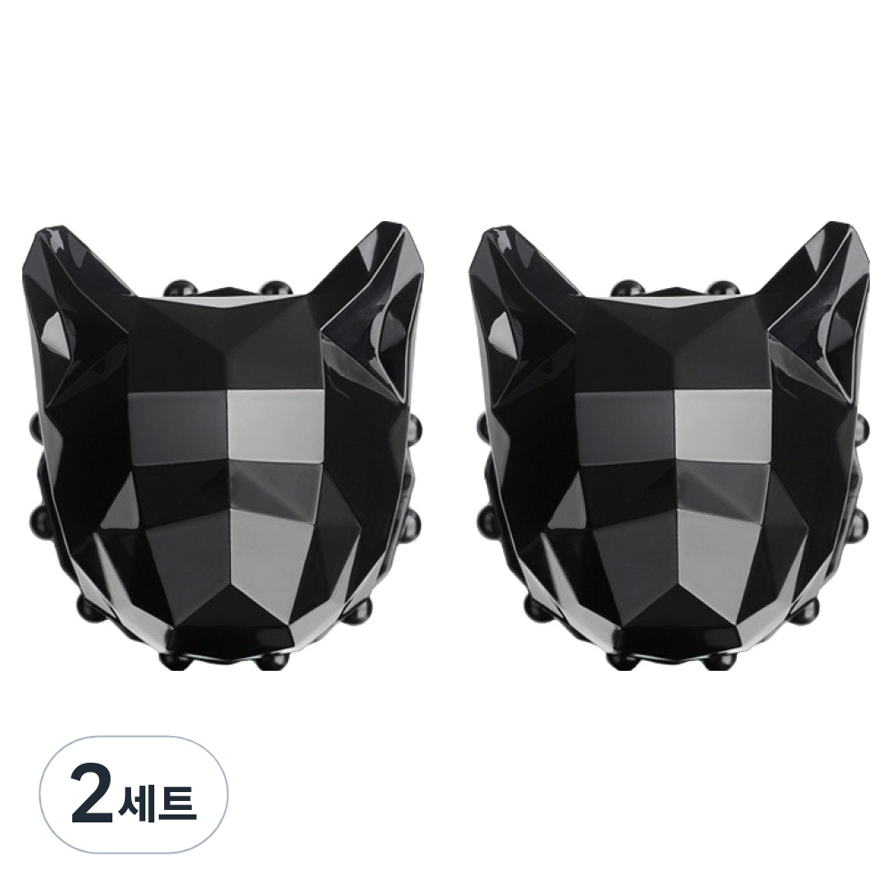 디캣 차량용 방향제 미러블랙 2p + 리필액 30ml + 일반클립 2p + 장클립 2p + 리필링 4p + 포장박스 + 쇼핑백 세트 전차종호환, 2세트, 블랙체리향 65,300원