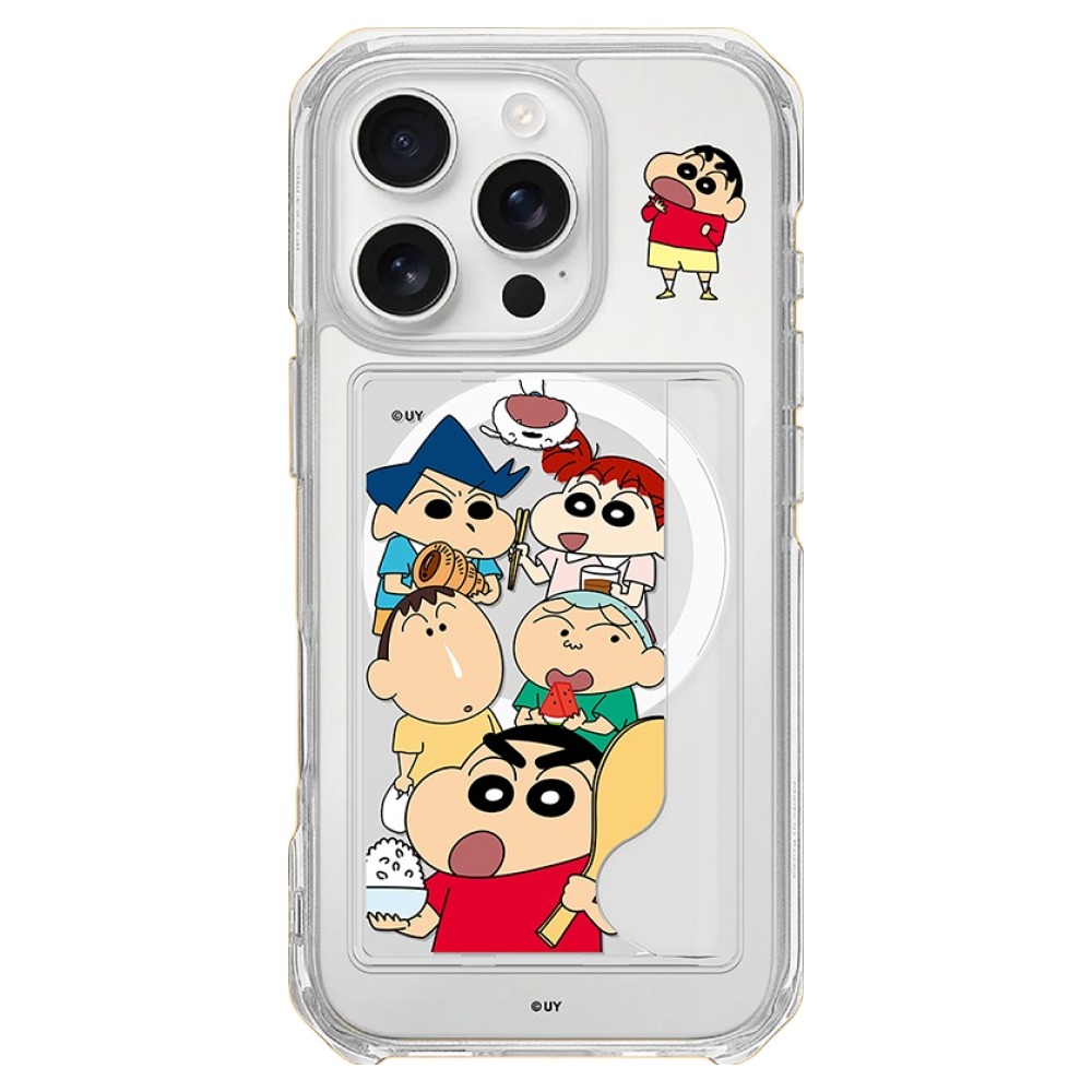 디자인스킨 짱구 맥세이프 휴대폰 케이스 + 카드 포켓 세트 34,860원