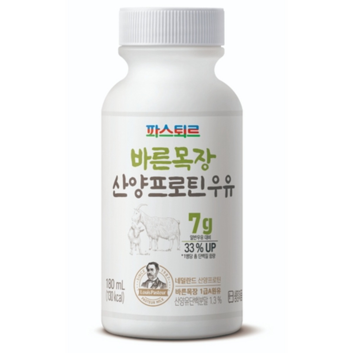 파스퇴르 바른목장 산양프로틴 우유, 180ml, 24개 32,110원