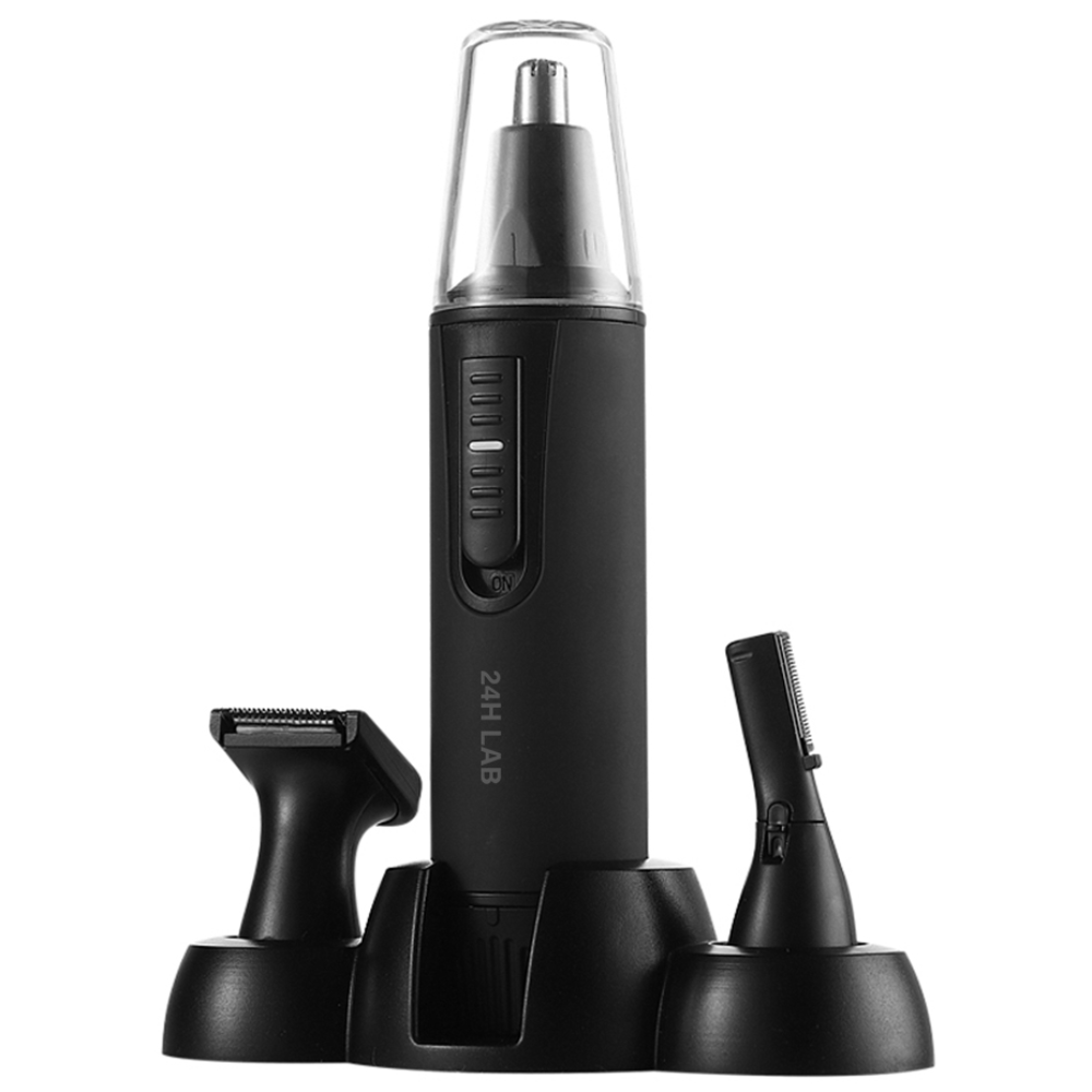 24H LAB 전동 코털 콧털 귀털 눈썹 잔털 제거기 정리기 멀티 트리머 깍기, 24HL-NEHTRM, 블랙 13,500원