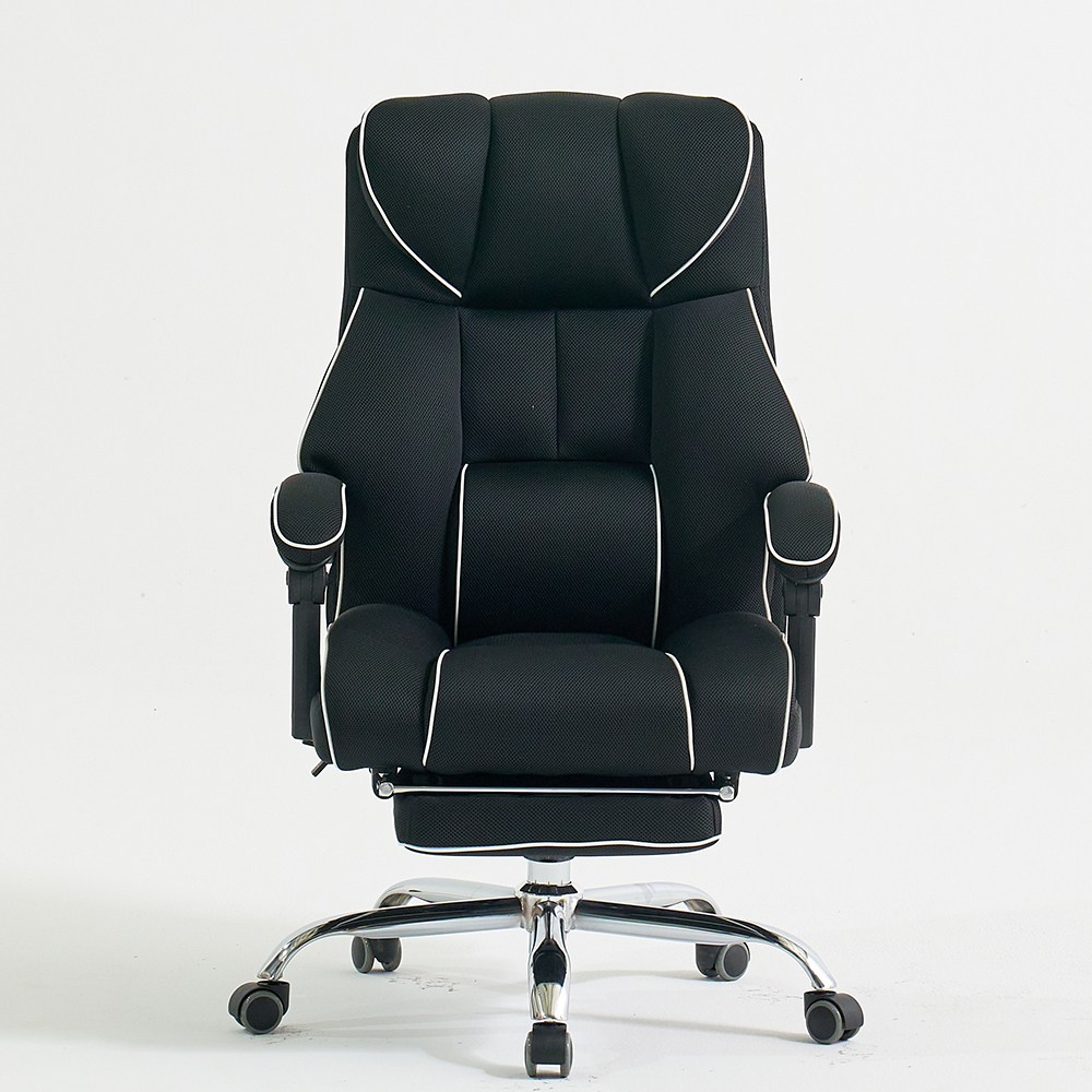 제우스 게이밍 컴퓨터 침대형 사무용 리클라이너 중역 사무실 의자, 메쉬_블랙 140,000원