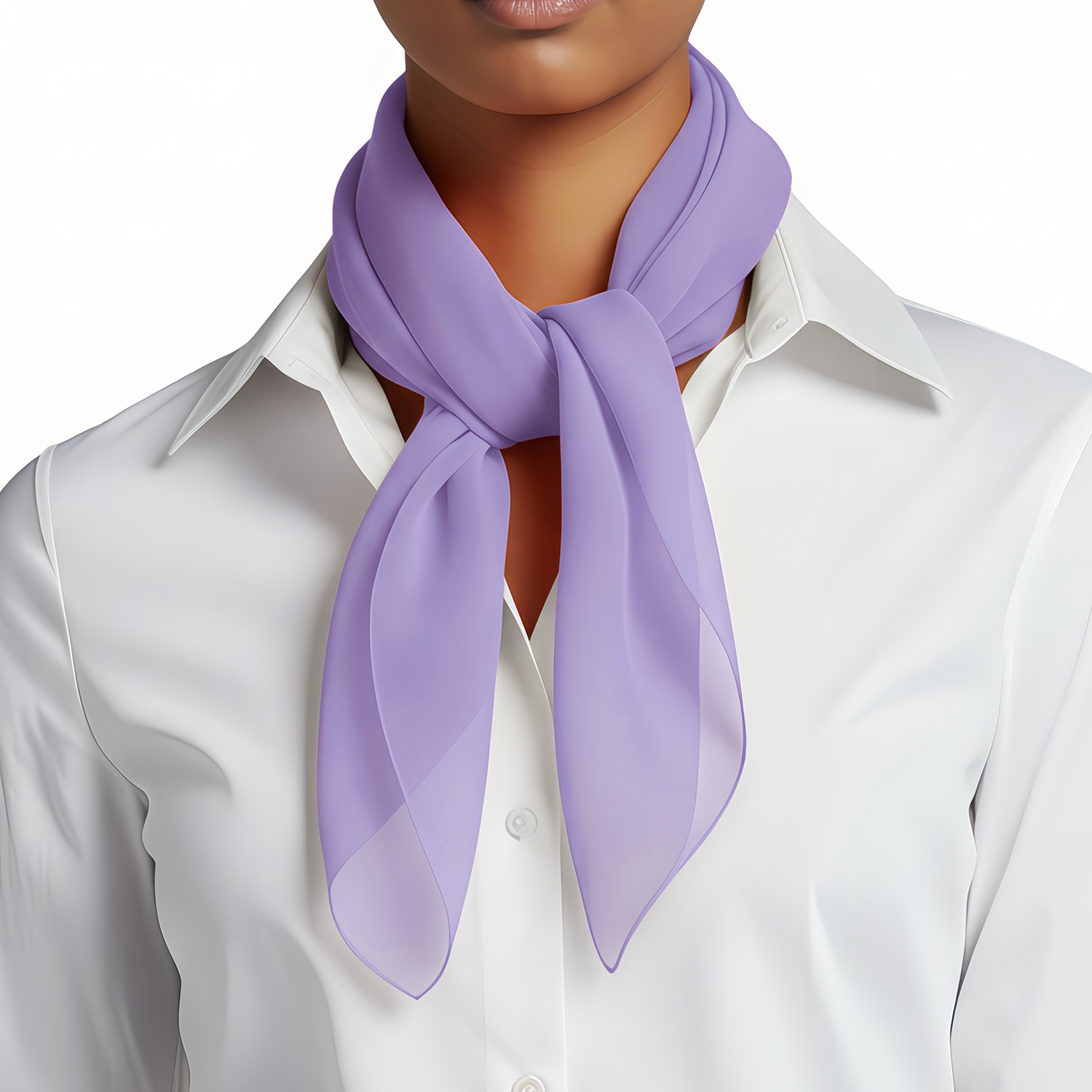 베이직센스 여성 쉬폰 무지 정사각 쁘띠 스카프 데일리 간절기 목 머플러 8,900원